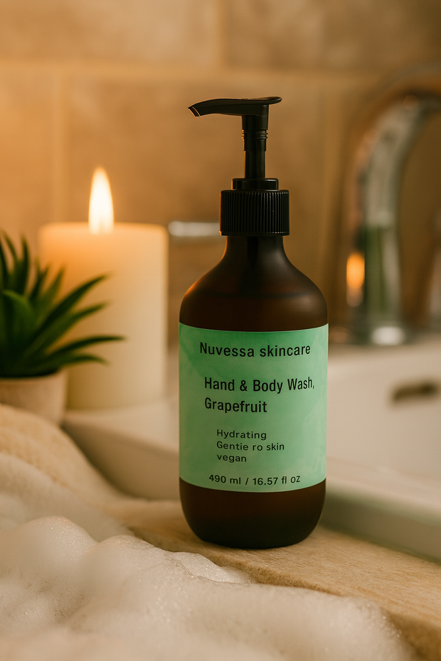 Hand Body Wash, Grapefruit Nuvessa Skincare