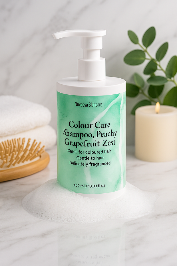 Colour Care Shampoo, Peachy Grapefruit Zest Nuvessa Skincare