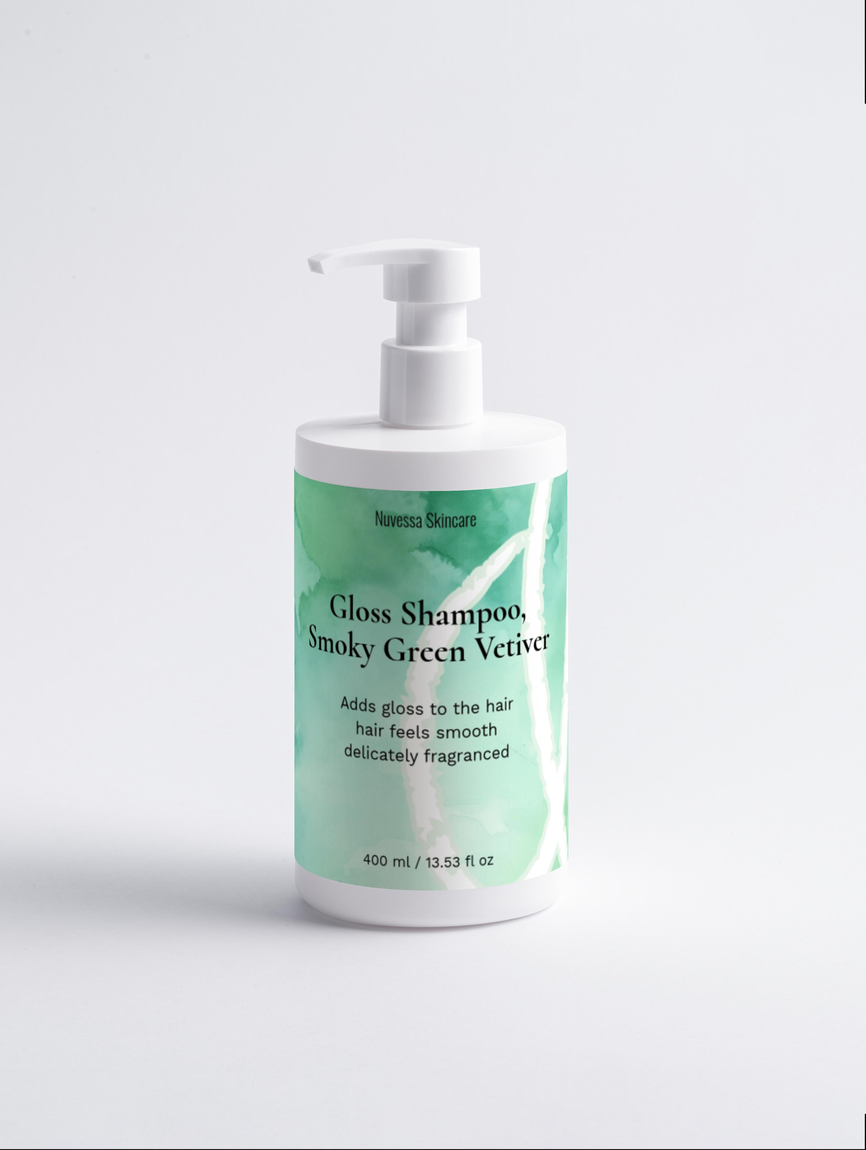 Gloss Shampoo, Smoky Green Vetiver