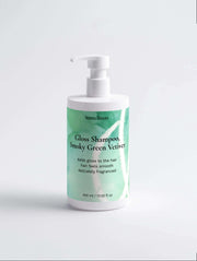 Gloss Shampoo, Smoky Green Vetiver Nuvessa Skincare
