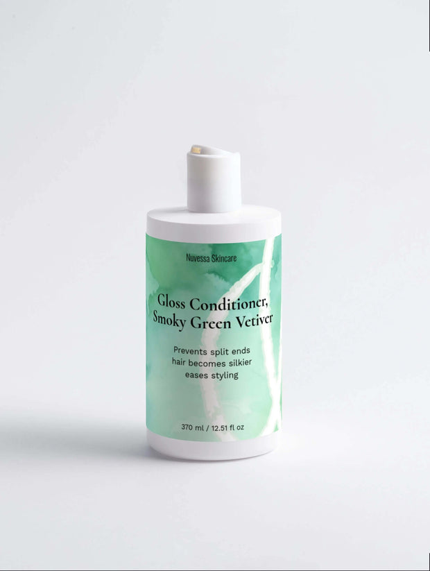 Gloss Conditioner, Smoky Green Vetiver Nuvessa Skincare